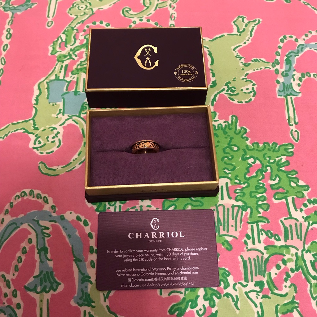Nwb Charriol Forever Every Lucky Charm Ring Size 50